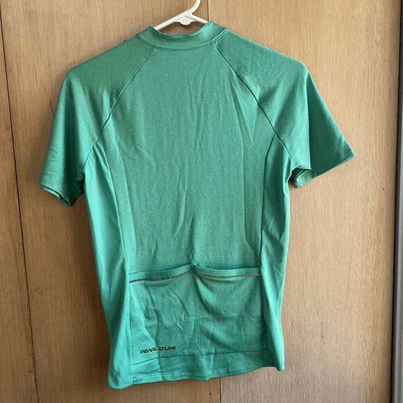 PEARL IZUMI Women's Select Escape Mint Green Bike Biker Cyclist Jersey Athletic - Picture 2 of 4